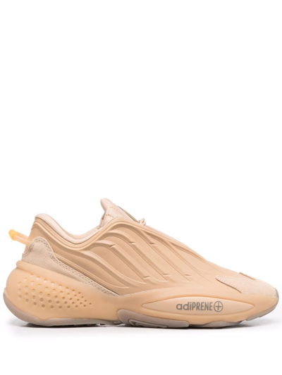 Adidas Originals Leather Low-top Sneakers In Nude