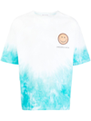 Children Of The Discordance Tie Dye-print Short-sleeved T-shirt In Blau