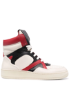 HUMAN RECREATIONAL SERVICES COLOUR-BLOCK PANELLED SNEAKERS