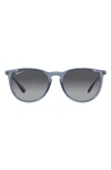 Ray Ban Erika Classic 54mm Sunglasses In Blue