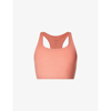 Girlfriend Collective Paloma Racerback High-impact Sports Bra In Primrose