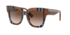 Burberry Kitty Be4364 396713 Butterfly Sunglasses In Brown Gradient