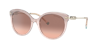 Tiffany & Co . Woman Sunglass Tf4189b In Pink Gradient Dark Brown