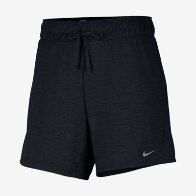 Nike Dri-fit Women's Training Shorts In Black,particle Grey,white