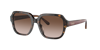 Coach Woman Sunglasses Hc8335u C7989 In Brown Gradient