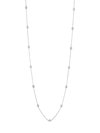 Saks Fifth Avenue Women's 14k White Gold & 2.1 Tcw Diamond Station Necklace