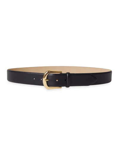 B-low The Belt Kennedy Leather Belt In Black Gold