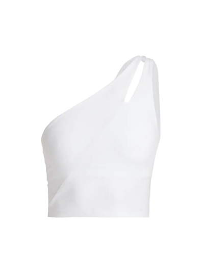 Beyond Yoga Women's Lost Your Mind Cropped Tank Top In Cloud White