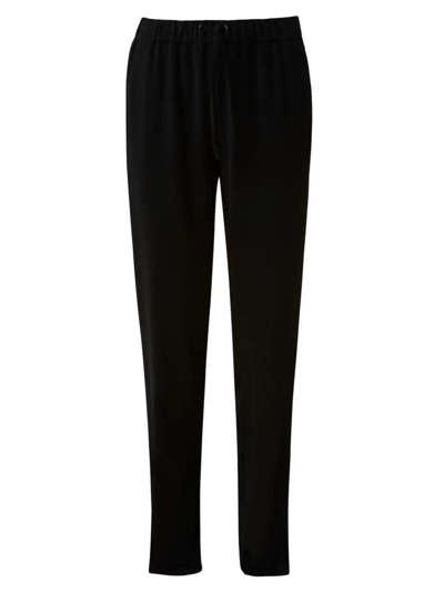 Akris Punto Drawstring Trousers In Black