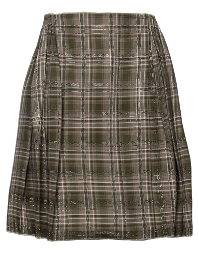 Ermanno Scervino Midi Skirts In Green