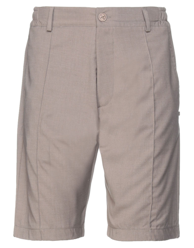 Black Circus Man Shorts & Bermuda Shorts Khaki Size S Cotton, Polyester, Elastane In Beige