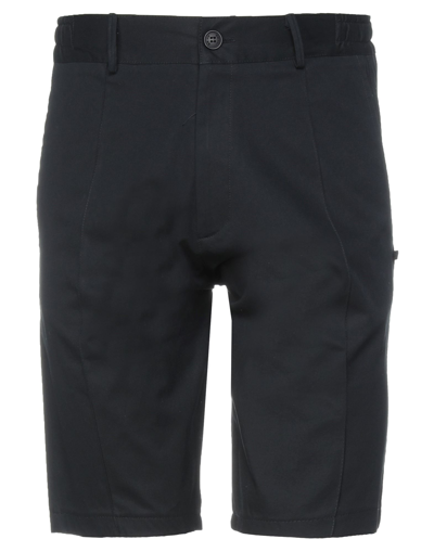 Black Circus Man Shorts & Bermuda Shorts Black Size S Cotton, Polyester, Elastane