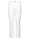 Pence Settimo Chinos In White