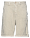 Modfitters Man Shorts & Bermuda Shorts Beige Size 30 Linen, Cotton, Elastane