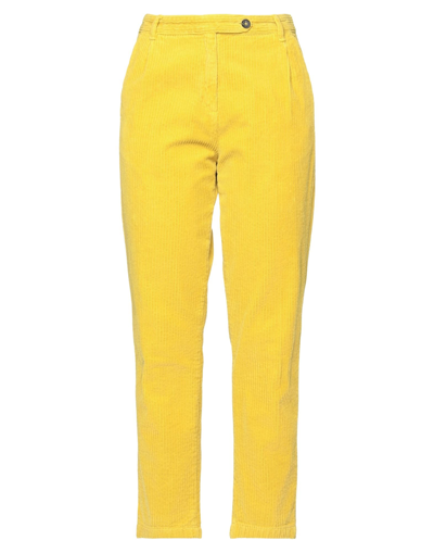 Massimo Alba Pants In Yellow