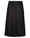 Solotre Midi Skirts In Black
