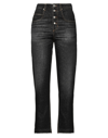 Isabel Marant Étoile Belden Jeans In Black Denim In Black