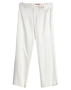 MAGGIE MARILYN MAGGIE MARILYN WOMAN PANTS WHITE SIZE 8 VISCOSE