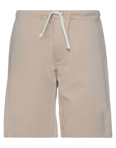Attrezzeria 33 Man Shorts & Bermuda Shorts Dove Grey Size 3xl Cotton, Elastane