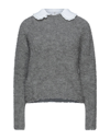Elisabetta Franchi Sweaters In Grey