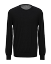 Vneck Sweaters In Black