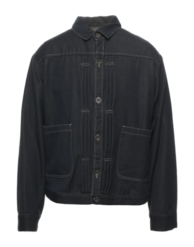 Lardini Denim Outerwear In Blue