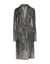 Pierantonio Gaspari Overcoats In Grey