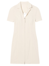 Jacquemus La Robe Tangelo Cutout Stretch-wool Mini Dress