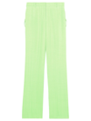 Jacquemus Meloia Paneled Neon Canvas Straight-leg Pants