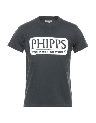 Phipps T-shirts In Grey