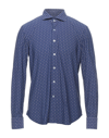 Alessandro Gherardi Shirts In Blue