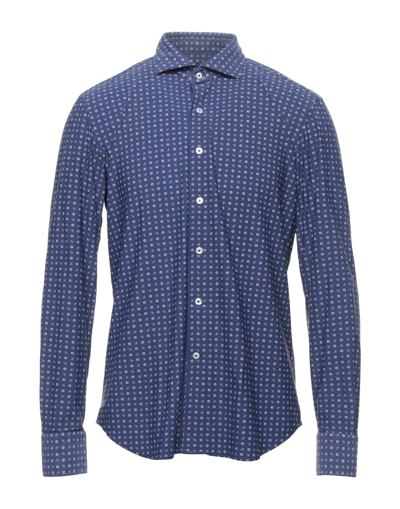 Alessandro Gherardi Shirts In Blue