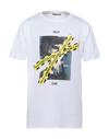Daniel Ray T-shirts In White