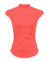 Attico Heavy Jersey T-shirt In Red