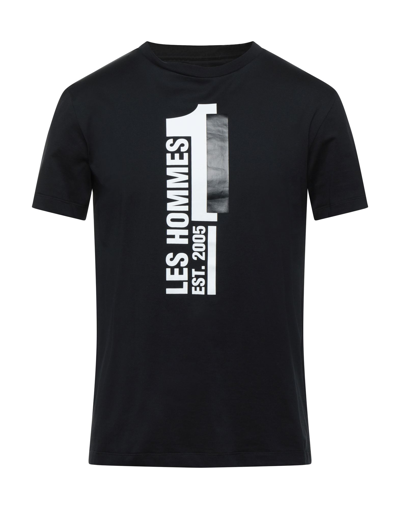 Les Hommes T-shirts In Black