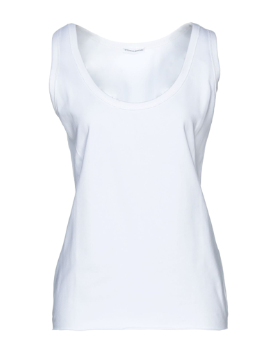 Stefano Mortari Tank Tops In White