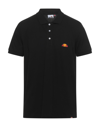Ellesse Polo Shirts In Black