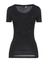 Love Moschino T-shirts In Black