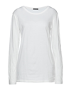 Ann Demeulemeester Woman T-shirt White Size 8 Cotton