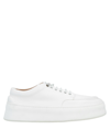 MARSÈLL MARSÈLL MAN LACE-UP SHOES WHITE SIZE 11 SOFT LEATHER