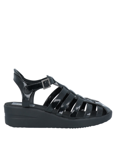 Agile By Rucoline Sandals In Black