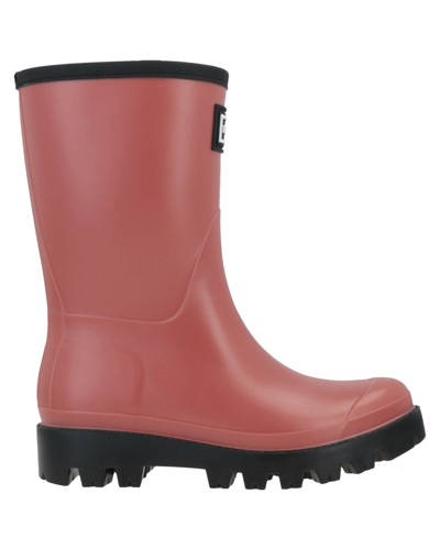 Twinset Ankle Boots In Salmon Pink