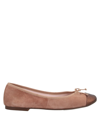 Ska Ballet Flats In Bronze