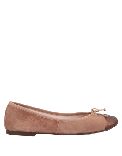 Ska Ballet Flats In Bronze