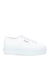 Superga 2790 Colorful Eyelets Sneakers In White