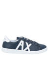 Armani Exchange Sneakers In Slate Blue