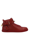 Buscemi Sneakers Leather In Red