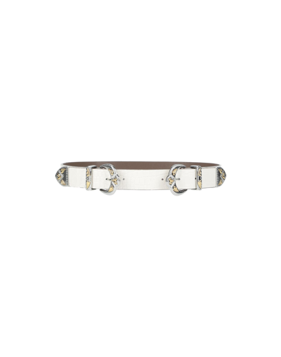 Maje Belts In Ivory