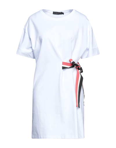 Alessandro Dell'acqua Short Dresses In White
