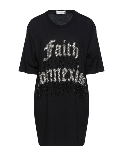 Faith Connexion Short Dresses In Black